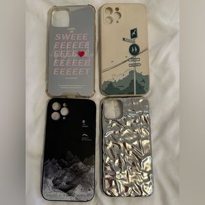 Four Phone Cases for iPhone 11 Pro